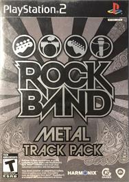 Box cover for Rock Band - Metal Track Pack on the Sony Playstation 2.